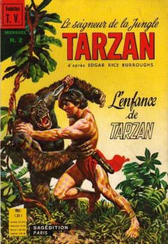 Scan de la Couverture Tarzan Vedettes Tv n 2